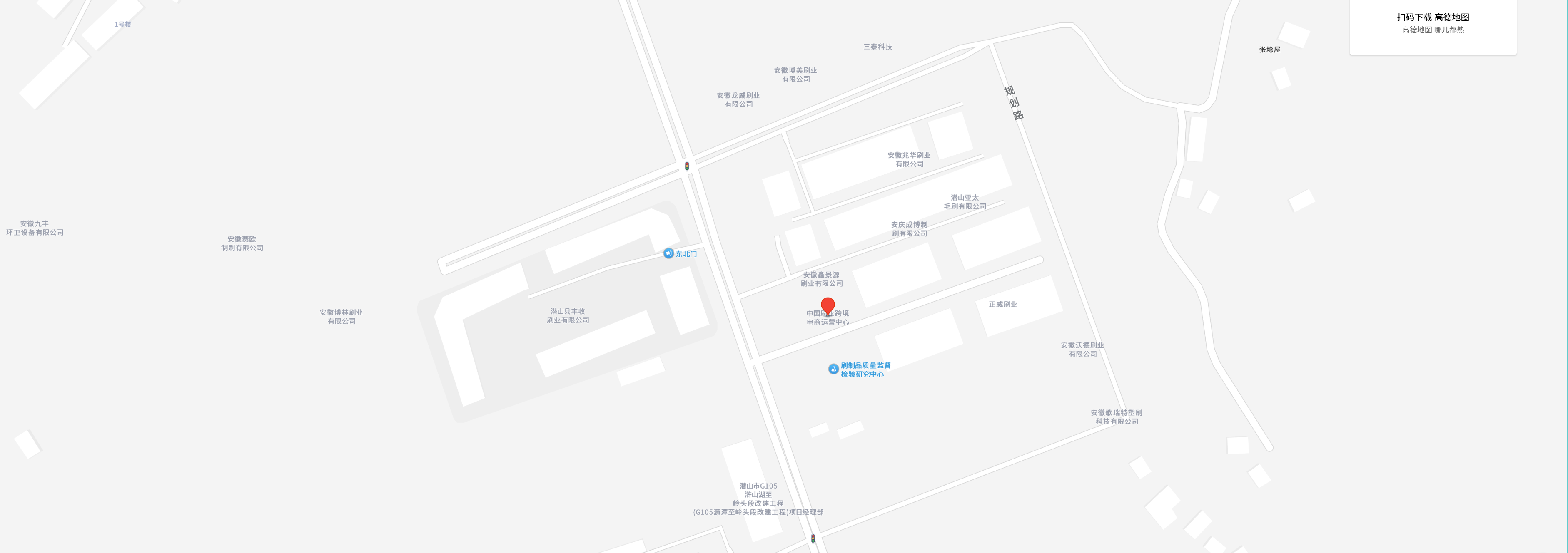 Map location of Calida Brush