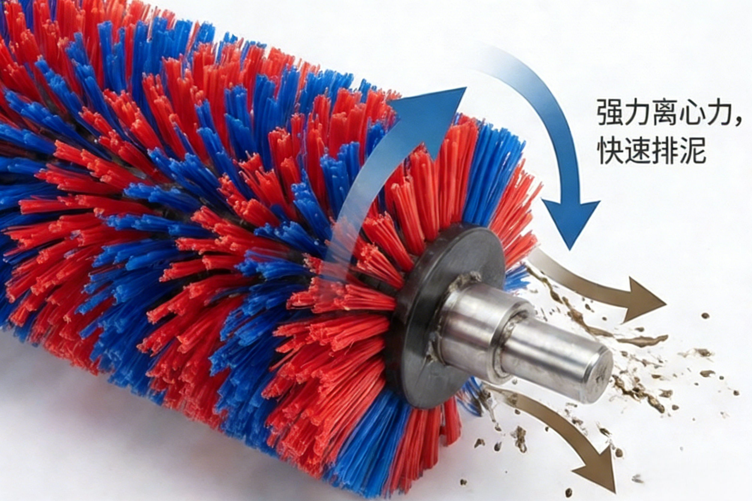 Mining Boot Washer Brush Roller