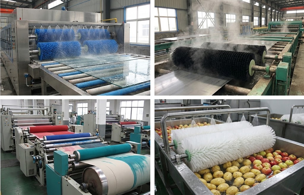 Wear-Resistant Nylon Roller Brush detail