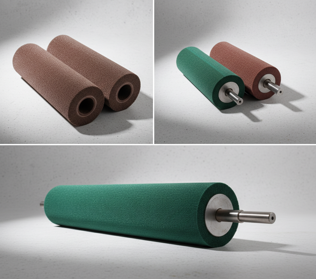 Scouring Pad Brush Roller