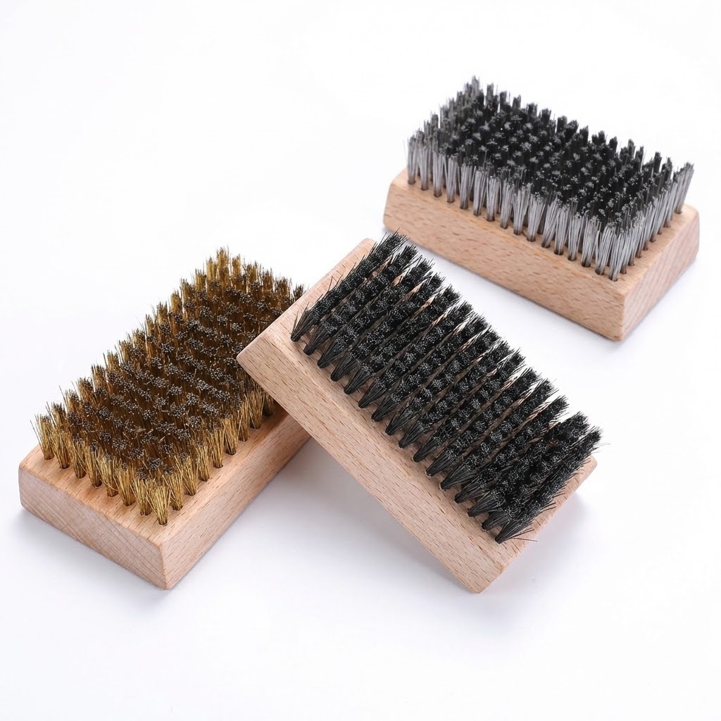 Heavy-Duty Steel Wire Brush thumbnail 1